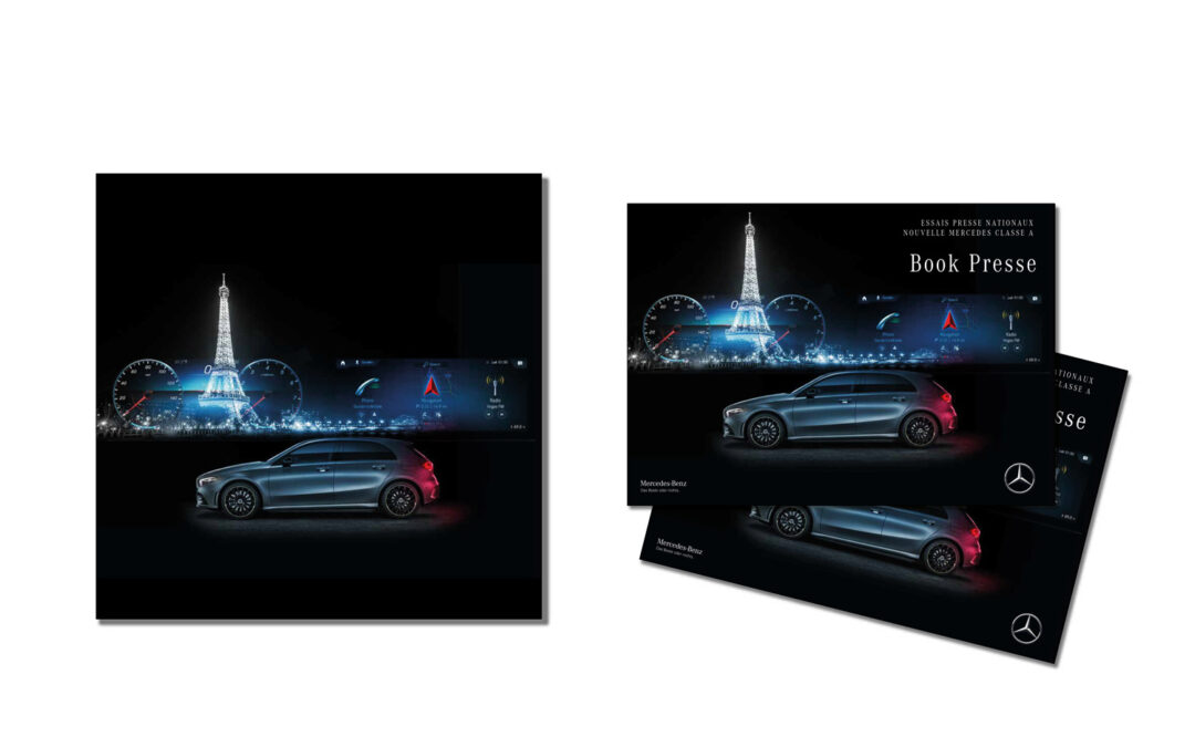 Design graphique « Pess Book » Mercedes